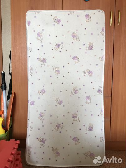 Матрас бамбуковый в кроватку, ортопедический