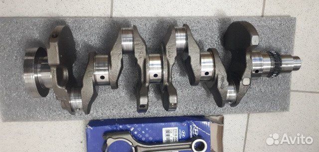 Коленвал солярис 1.6 где находится фото