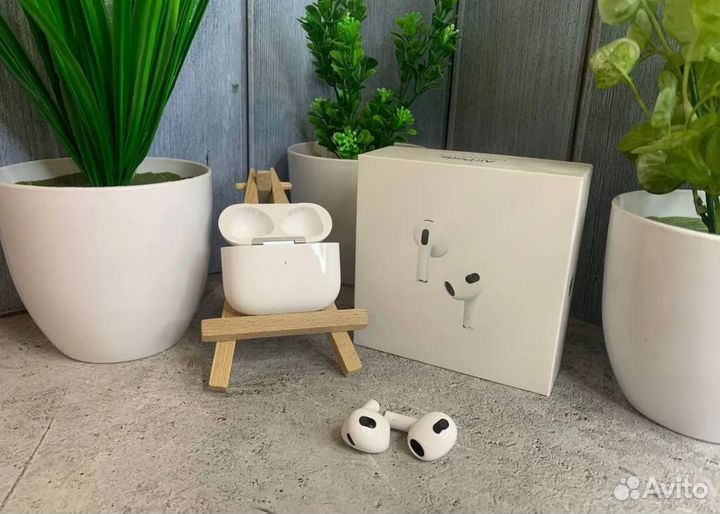 Наушники AirPods 2 / 3 / Pro 2 + чехол, гарантия