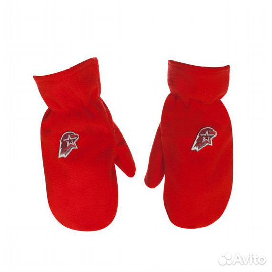 Флисовые варежки Юнармия