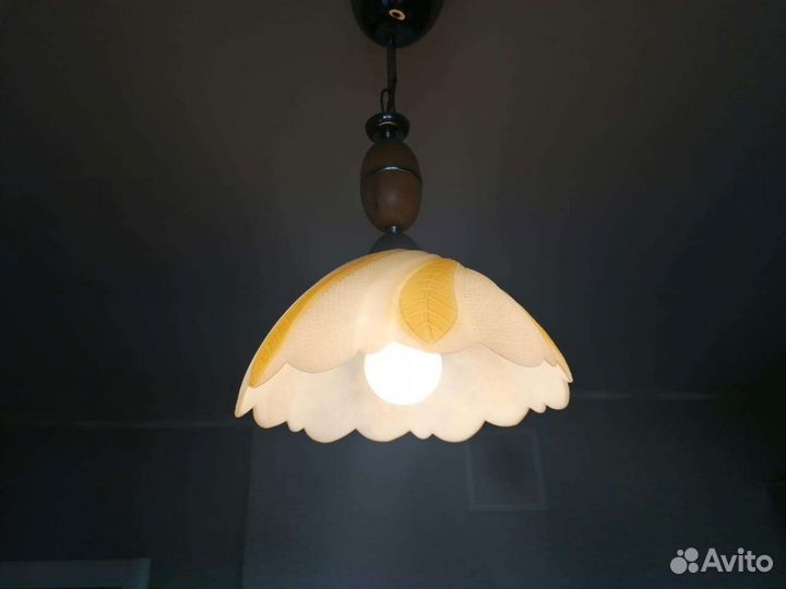 Светильник потолочный подвесной бу