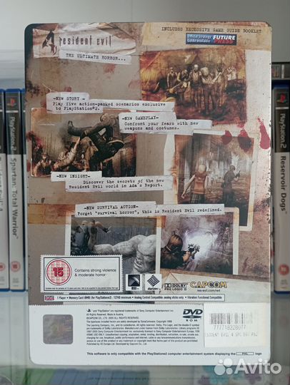 Resident evil 4 steelbook PS2