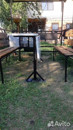 Беседка с мангалом