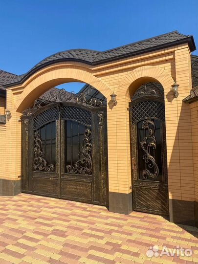 Кованные ворота