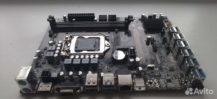 Материнская плата b250c 12 карт