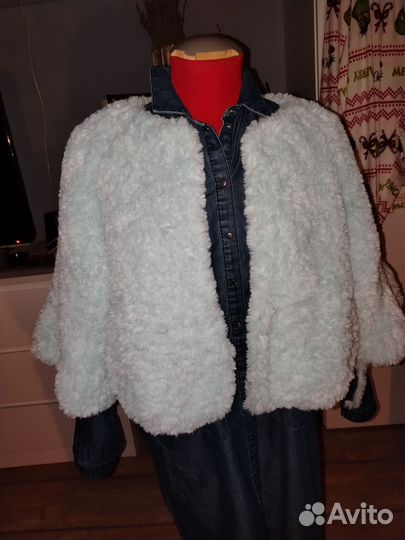 Жакет бомбер мех