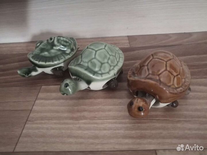 Маленькая черепаха керамическая
