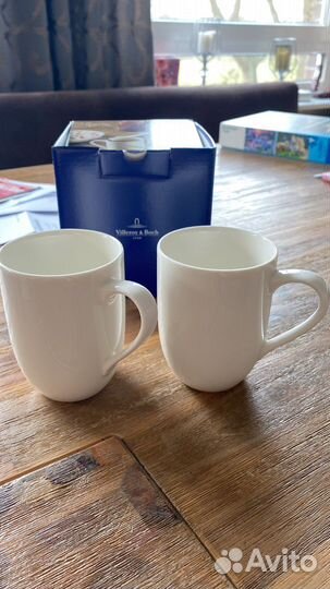 Кружка фарфор 2шт Villiroy boch оригинал