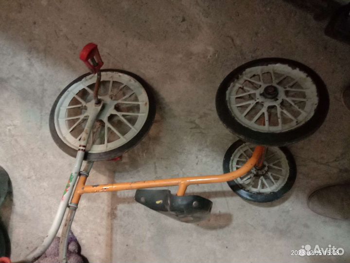 Трехколесный велосипед СССР