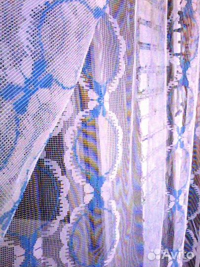 Тюль на большую комнату