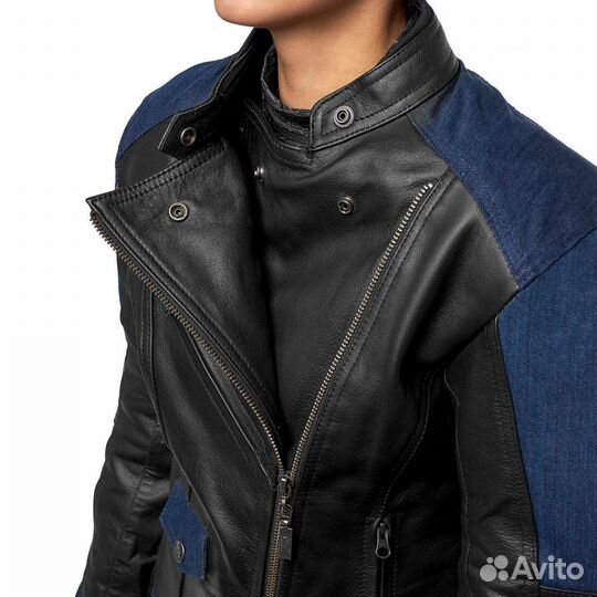 Мотокуртка Moteq Teacher-Jeans кожа женская