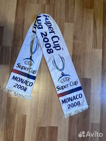 Шарф болельщика Зенит Манчестер Монако 2008