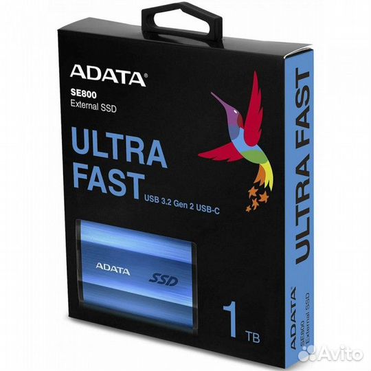 SSD adata 1000Gb SE800 Blue ASE800-1TU32G2-CBL