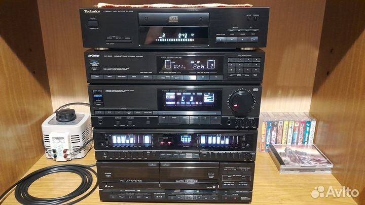 Victor DC-5500 и Technics SL-PJ28