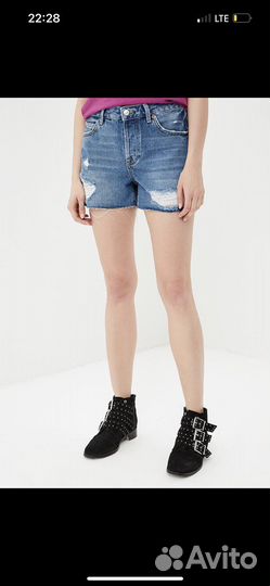 Шорты джинсовые