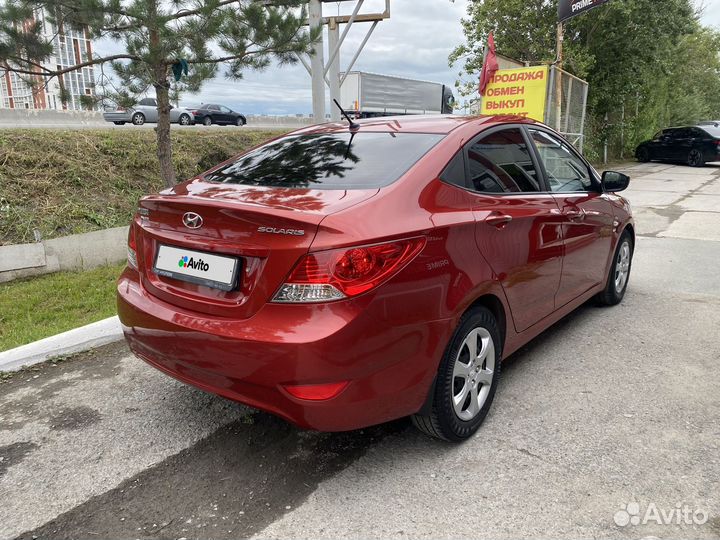 Hyundai Solaris 1.6 AT, 2012, 114 178 км