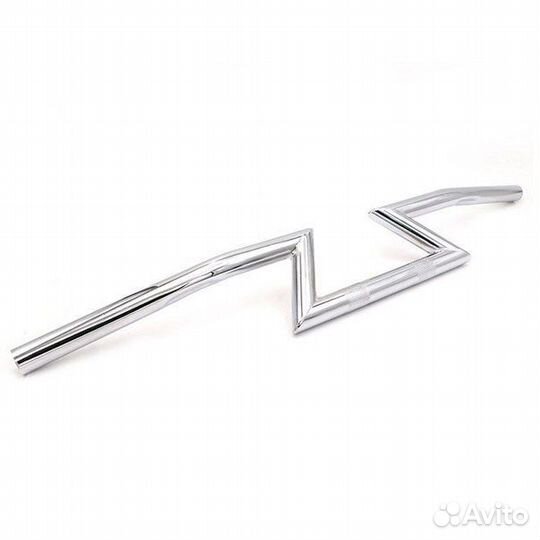 Руль молния Moto-Harlvy D-25mm хром