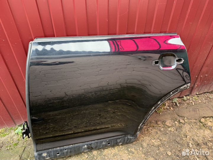 Дверь задняя левая Порше Кайен 955/957.Туарег