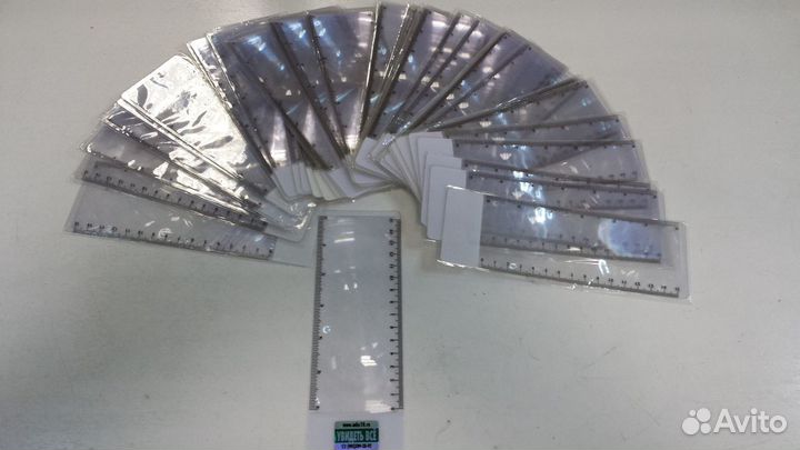 Лупа, Линза Френеля+ линейка