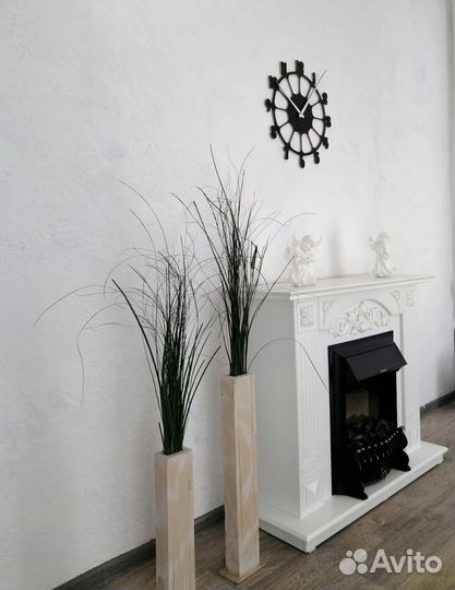 Портал для камина Cold fire Lantana light белый