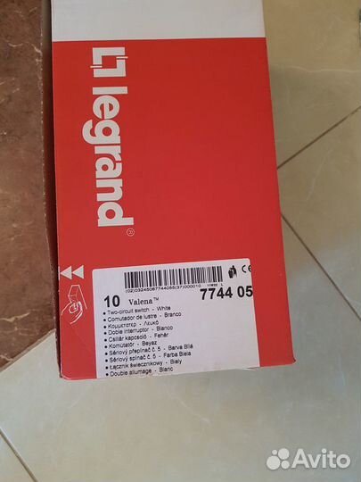 Выключатель legrand