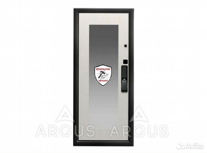 Стальная дверь с биометрическим замком
