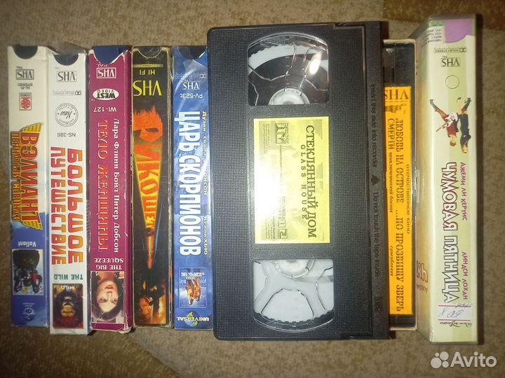 Кассеты для видеомагнитофона