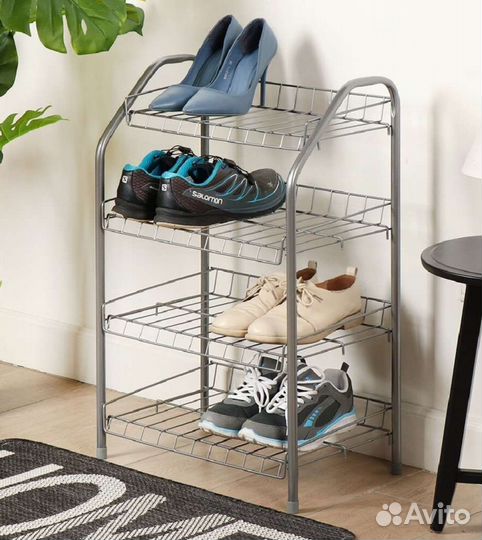 Напольная вешалка сушилка полка обуви белья