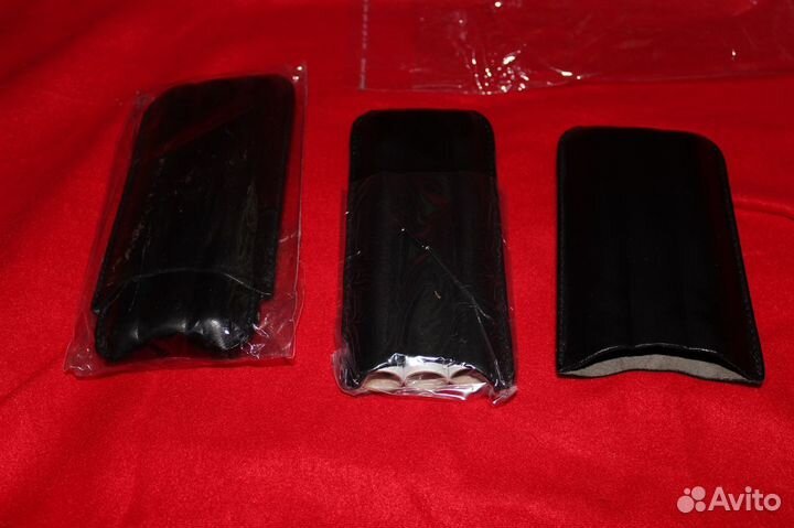 Чехол для 3 сигар. Новый