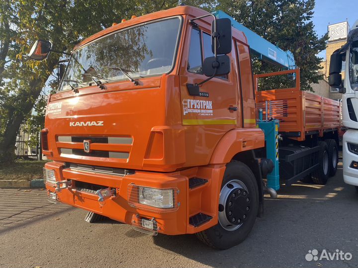 КамАЗ 65115-48 (А5) с КМУ, 2023