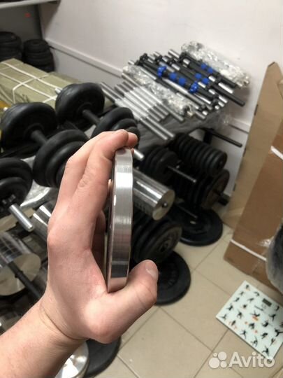 Блины для штанги стальные