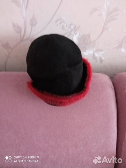 Зимняя шляпка