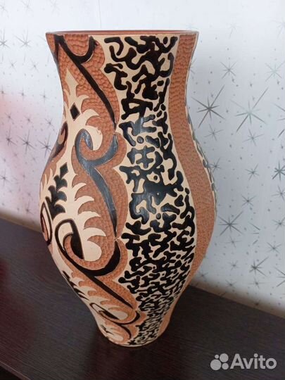 Ваза напольная керамическая. Винтаж времен СССР