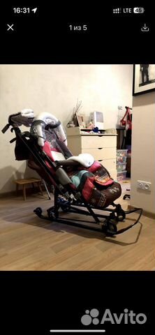 Сани-коляска комбинированная «Ника»