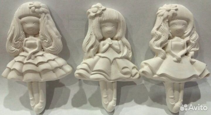 Набор гипсовых раскрасок