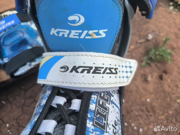 Ролики раздвижные (30-33рр) + аксессуары