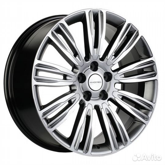 Диск Khomen 2004 8,5х20 PCD 5х120 ET 45 DIA 72,6 B