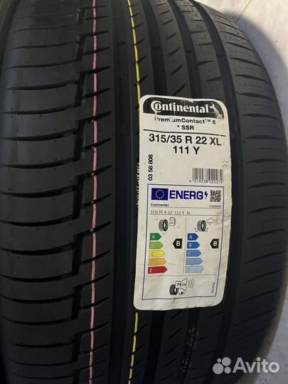 Continental PremiumContact 6 315/35 R22 и 275/40 R22 107Y