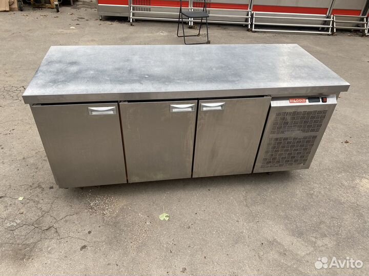 Морозильный стол hicold 3-х дверный