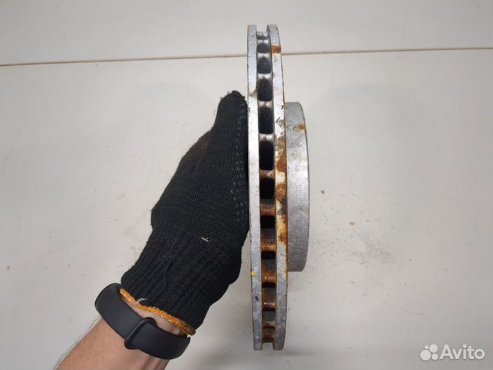 Диск тормозной Jaguar X-type, 2005