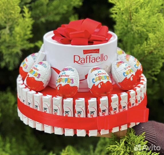 Сладкие букеты из конфет