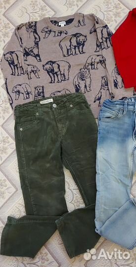 Пакет фирменных вещей на мальчика, р. 116-122