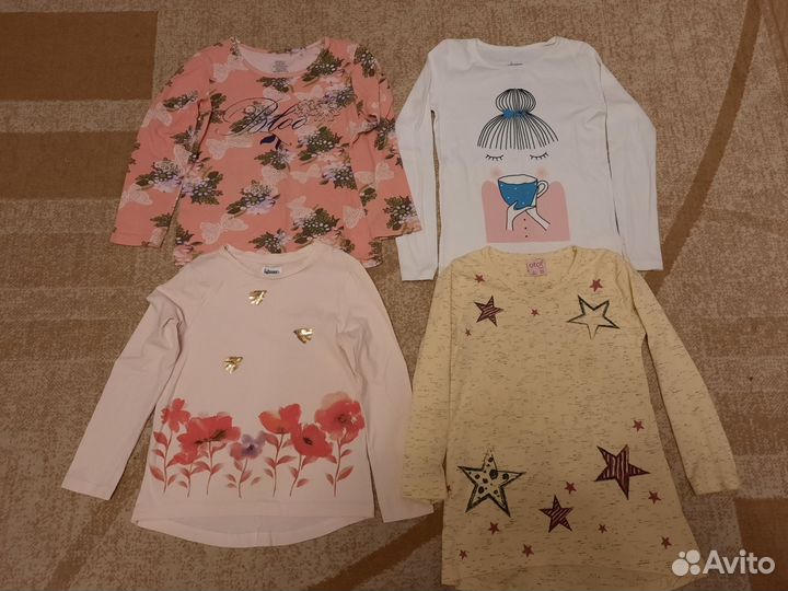 Кофточки для девочки 110-122 р-р пакетом