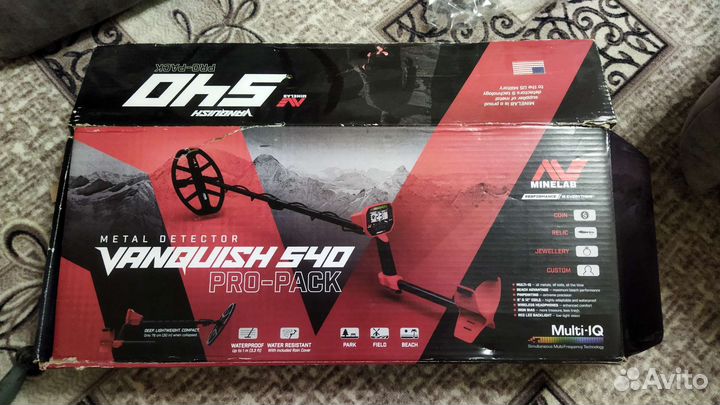 Металлоискатель Minelab vanquish 540 Pro-Pack