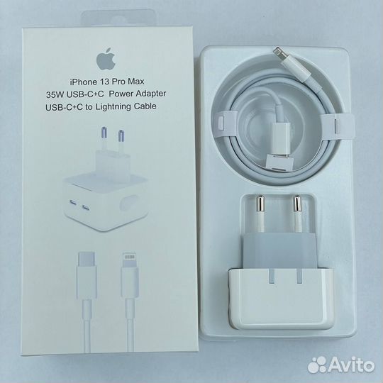 Кабели Type C-Lightning/USB-Lightning/Блоки 20w