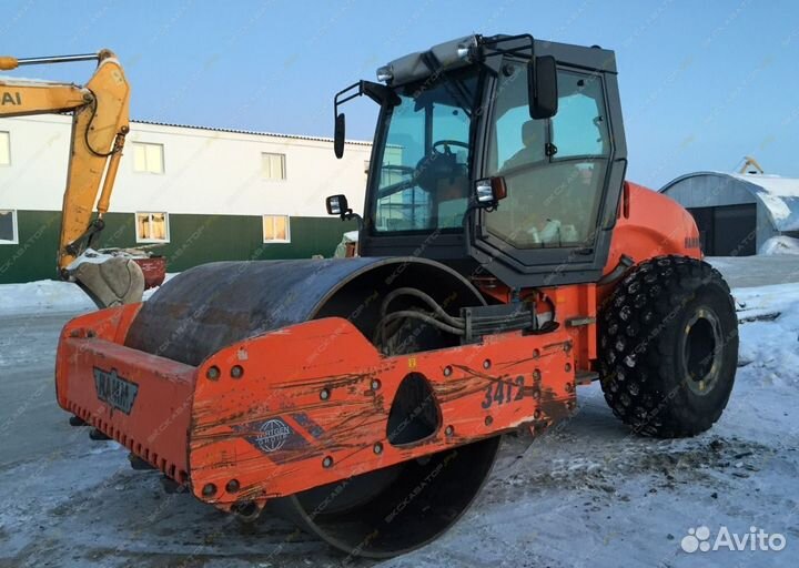 Каток hamm 3412