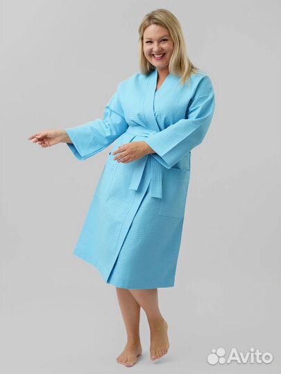 Халат банный вафельный Артикул 225 - 222