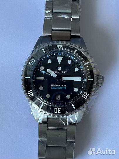 Немецкие премиум титановые часы Steinhart. Дайверы