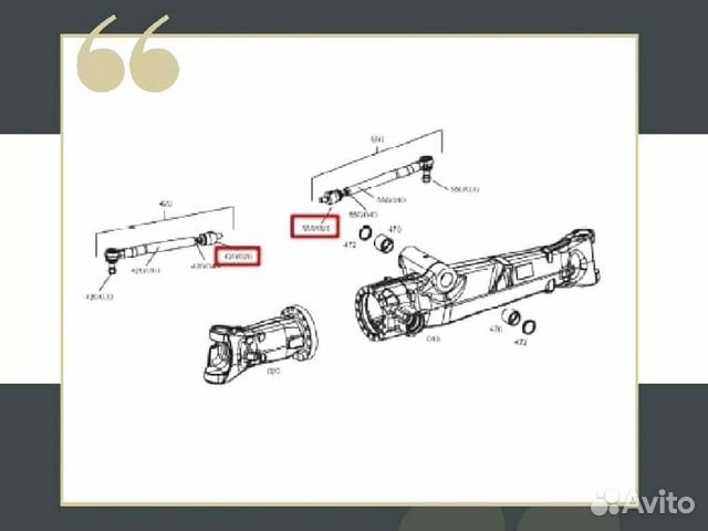 Шарнир рулевой тяги ZF