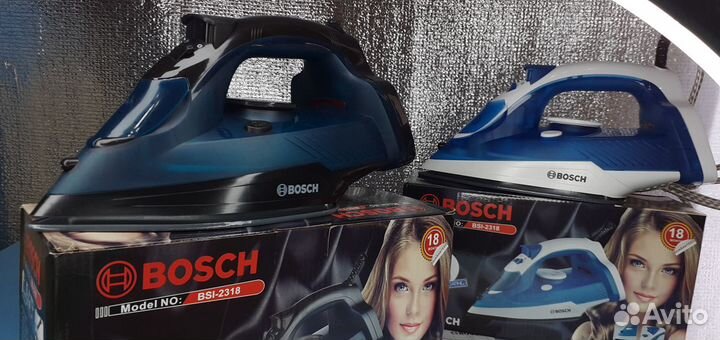 Утюг Bosch Керамика 2800вт Вертикальное отпаривани